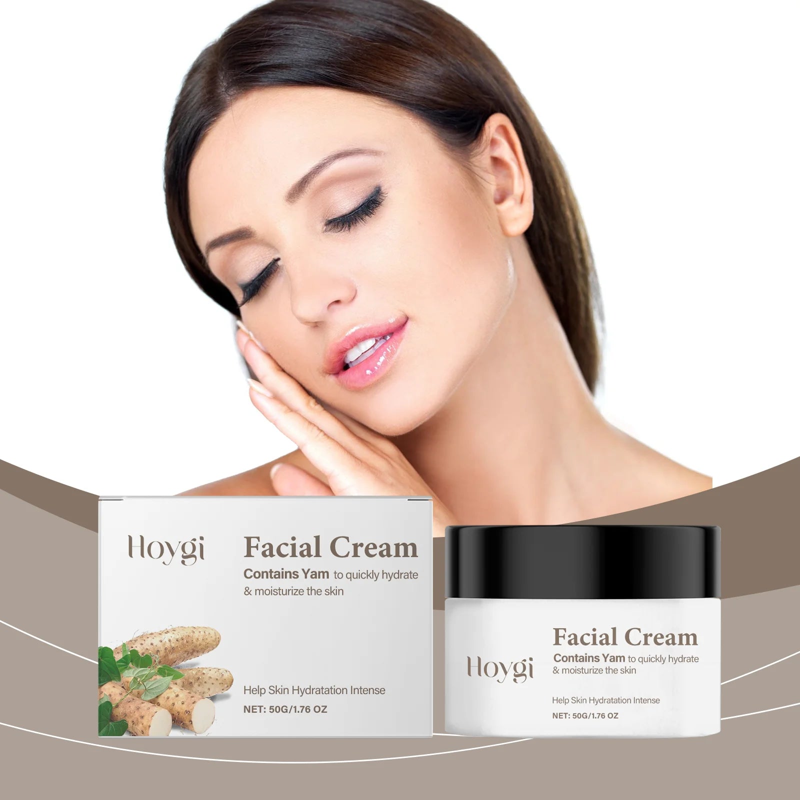 Yam Face Cream Moisturizing & Brightening