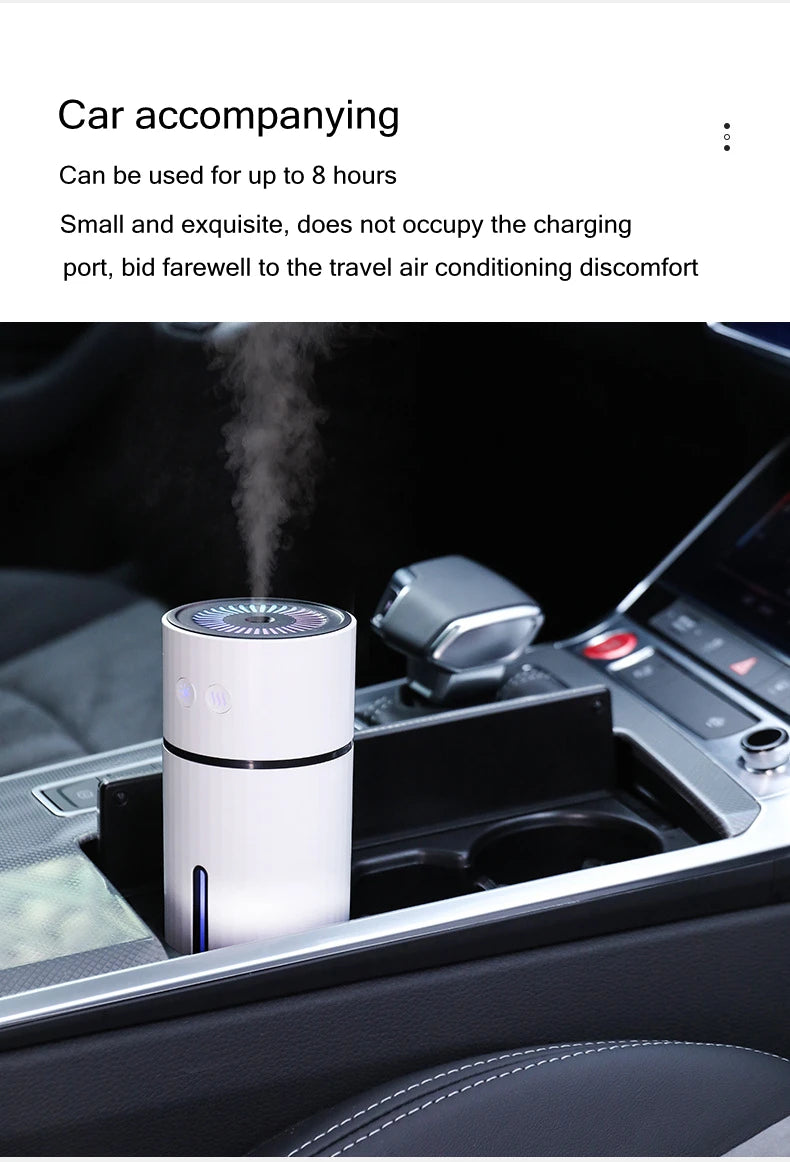 260ML Wireless Air Humidifier & Aromatherapy Diffuser