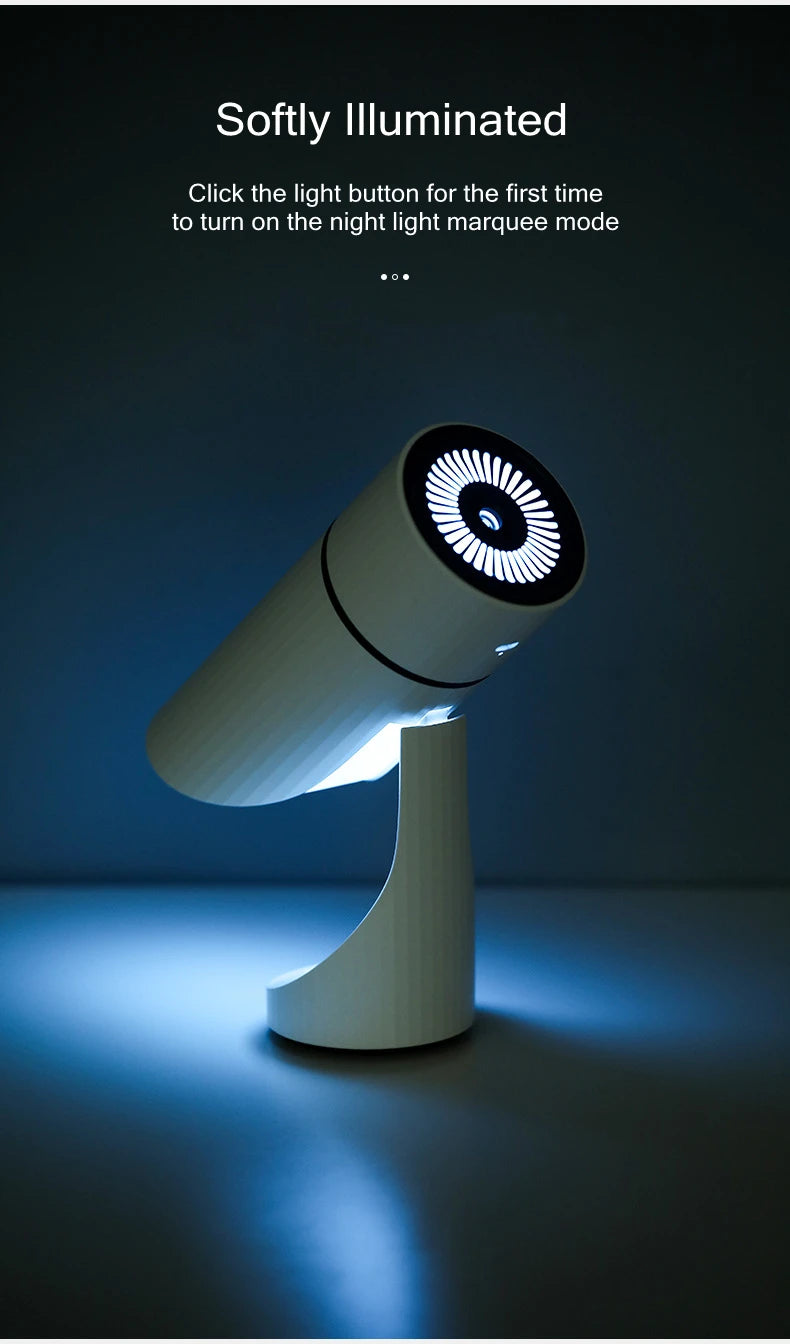 260ML Wireless Air Humidifier & Aromatherapy Diffuser