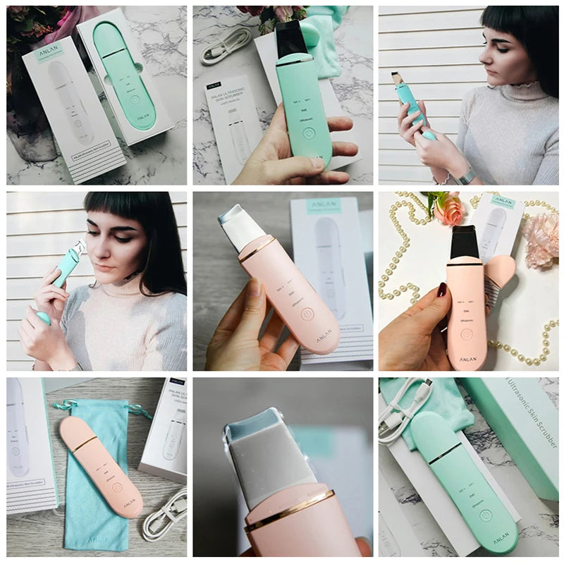 ANLAN Ultrasonic Skin Scrubber