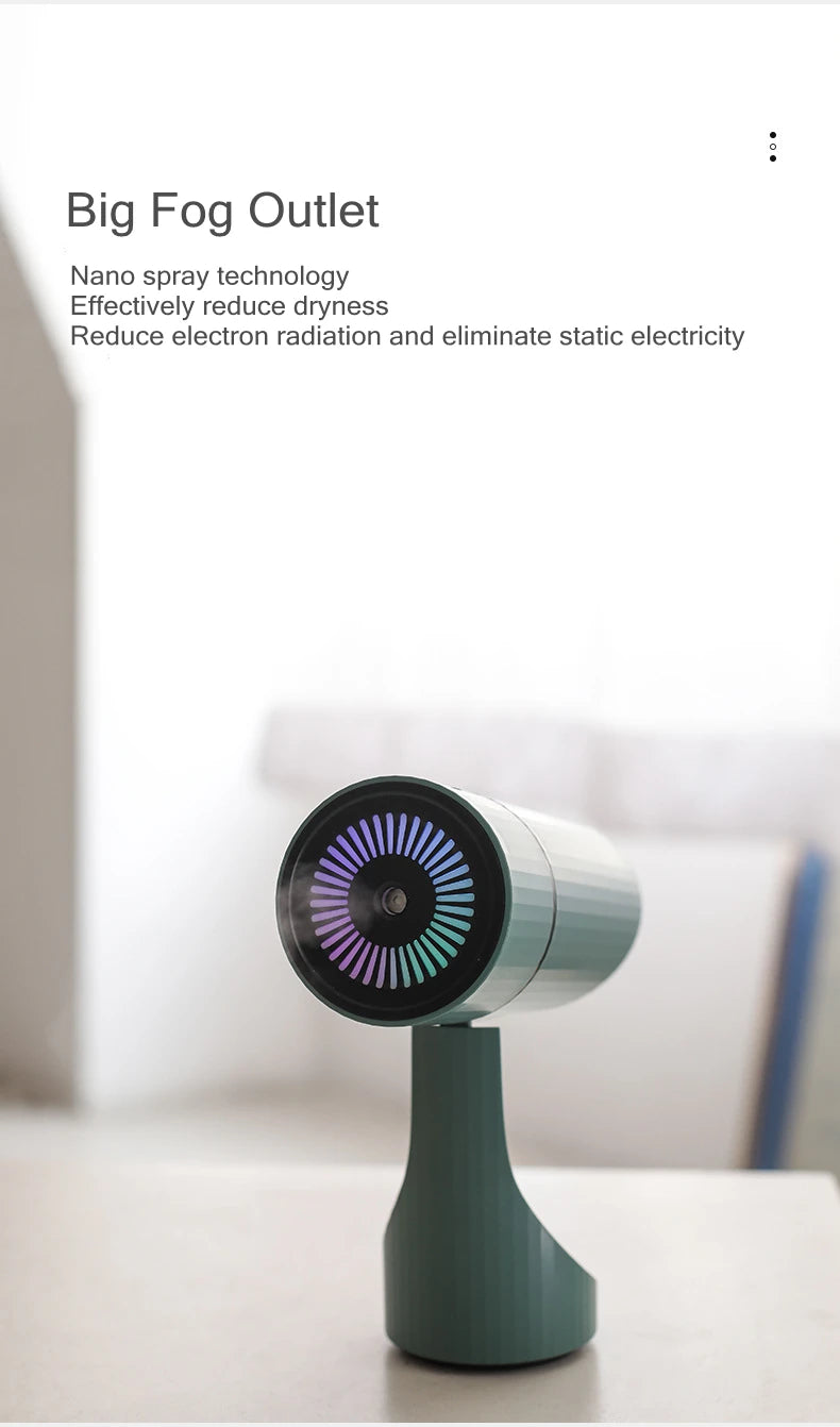 260ML Wireless Air Humidifier & Aromatherapy Diffuser