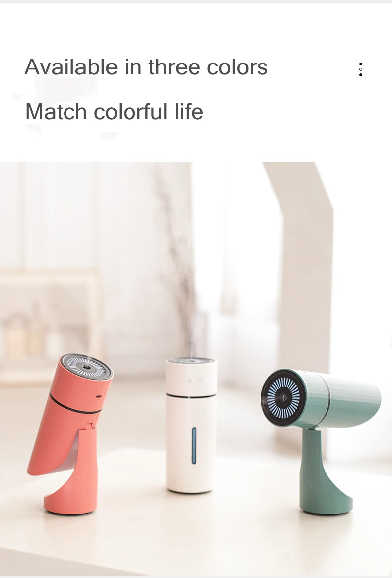 260ML Wireless Air Humidifier & Aromatherapy Diffuser