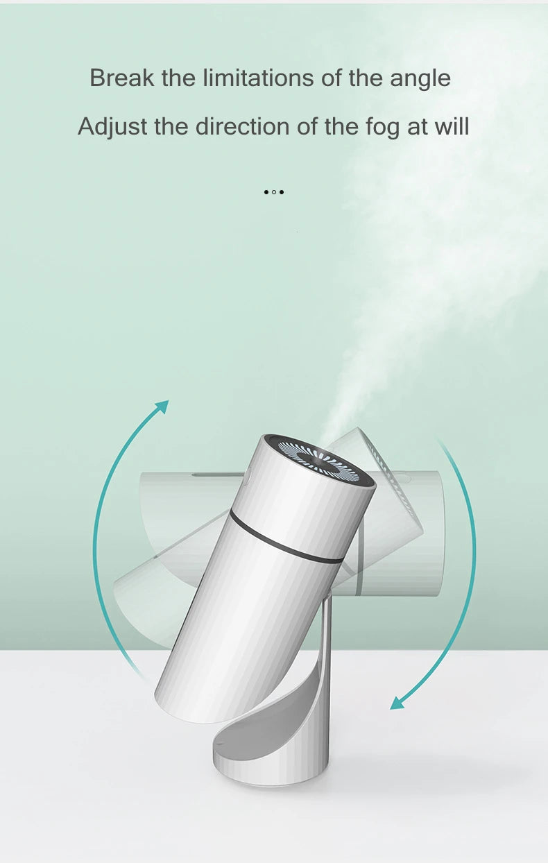 260ML Wireless Air Humidifier & Aromatherapy Diffuser