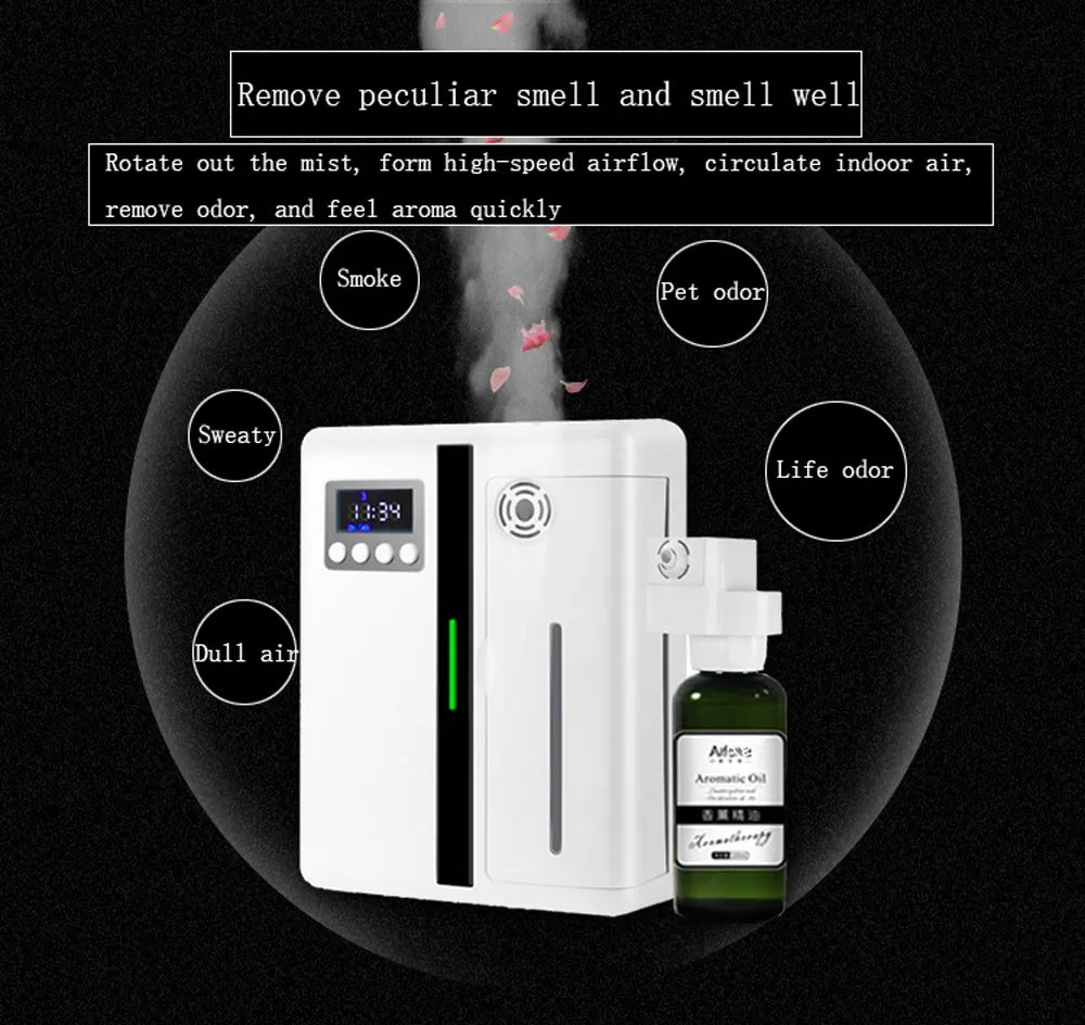 Wall-Mounted Scent Machine Aroma Diffuser 160ml