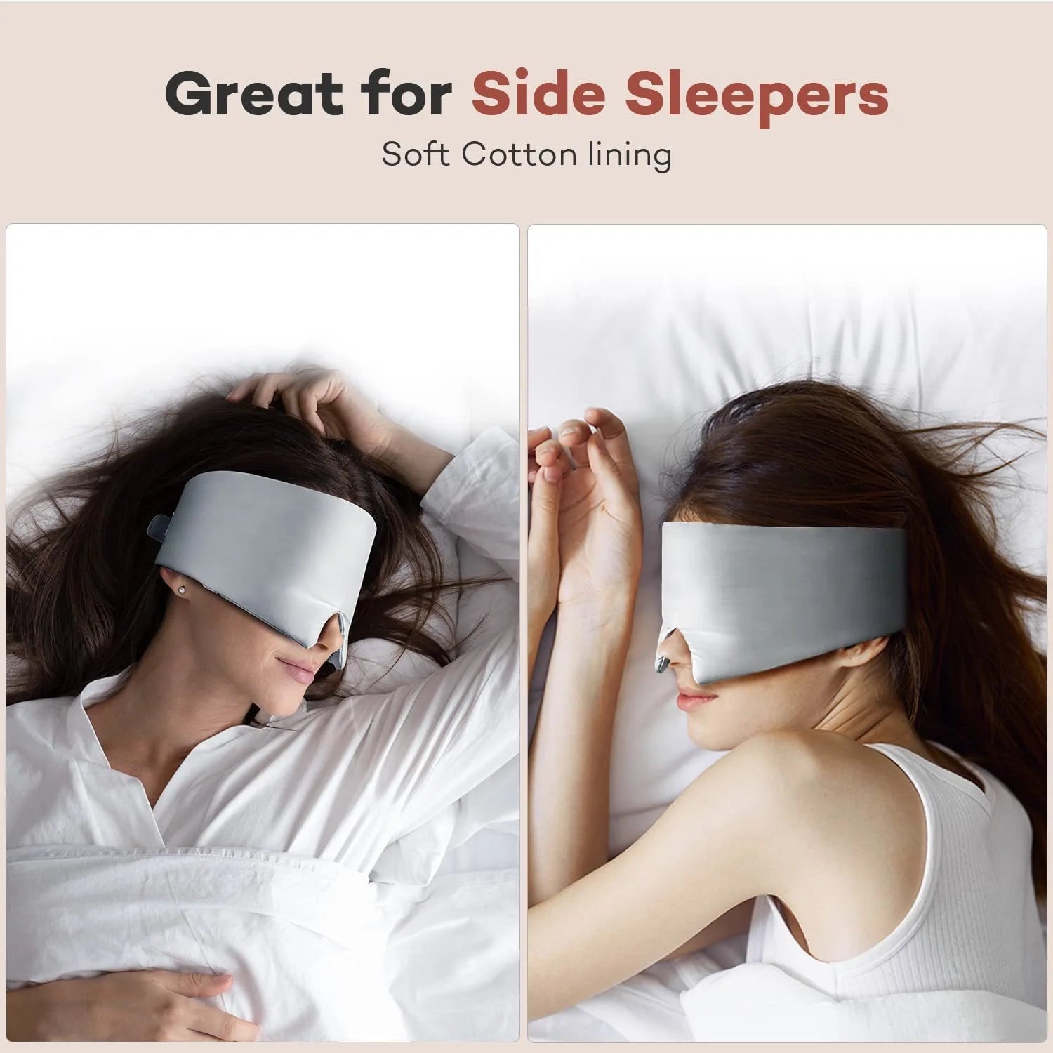 Mulberry Silk Sleeping Mask – Soft Padded Eyepatch for Travel & Sleep