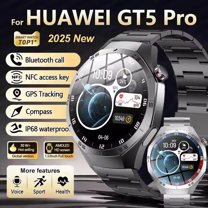 2025 Huawei GT5 Pro Smartwatch
