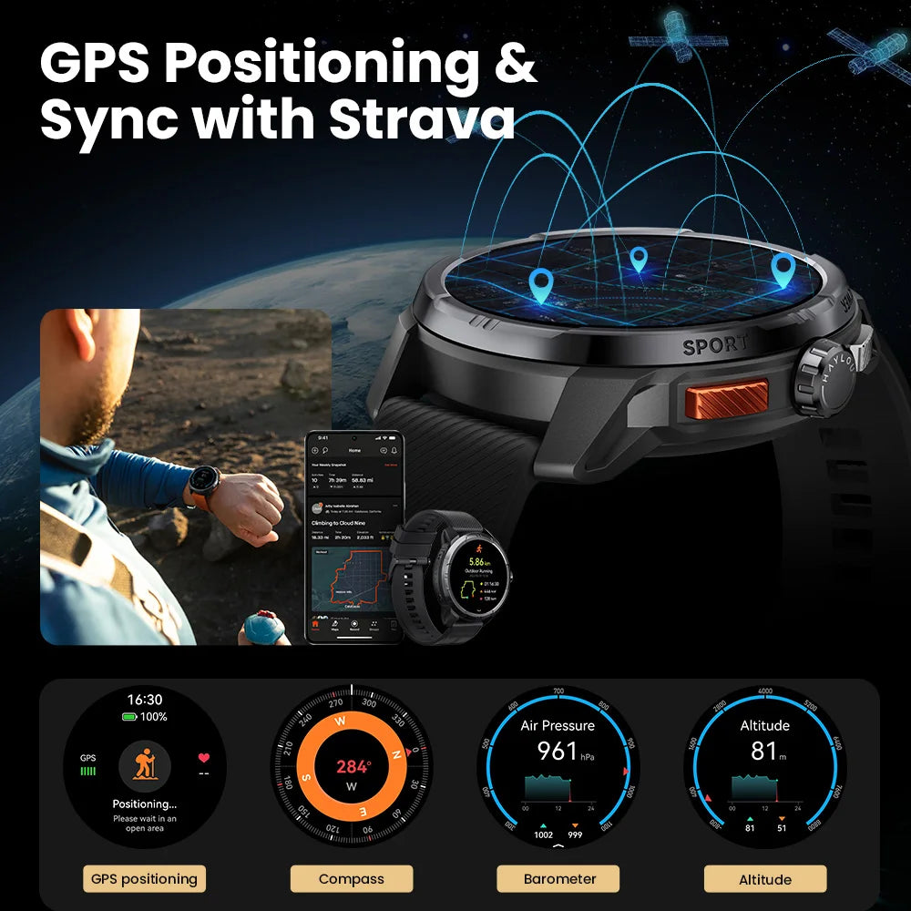 HAYLOU Solar Ultra GPS Smartwatch