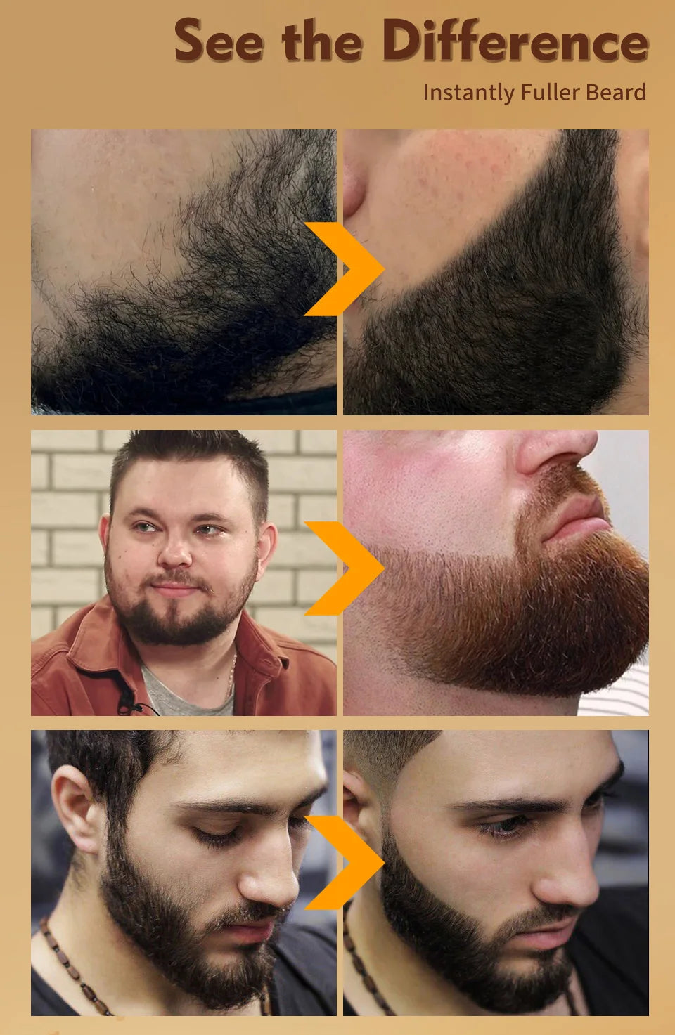 Waterproof Beard Filler Pen for Men
