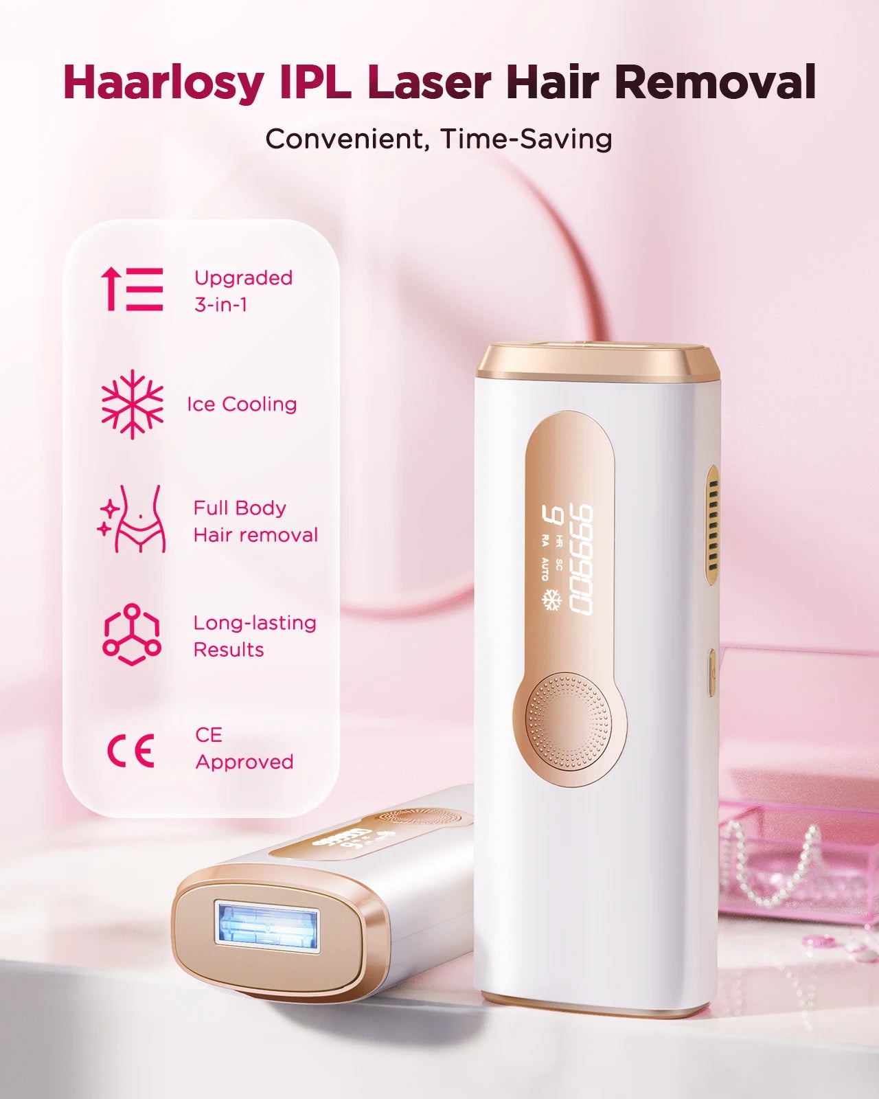 IPL Hair Removal Device 990,000 Flashes