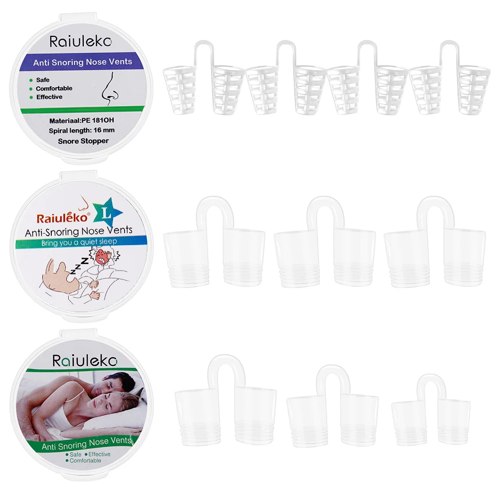 3/4PCS Professional Anti-Snoring Devices Set