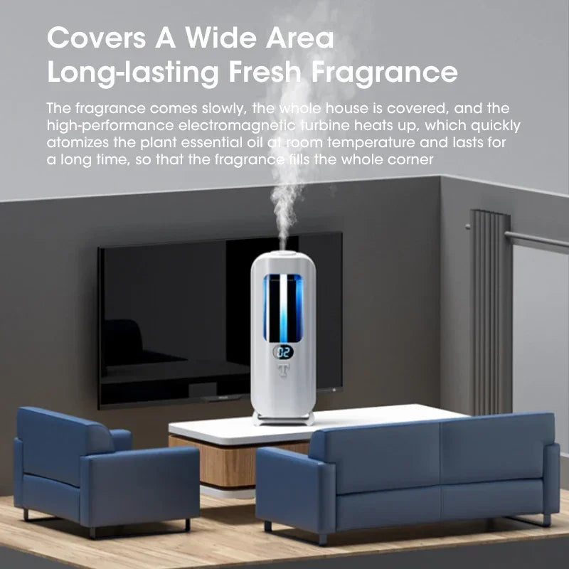 Rechargeable Essential Oil Diffuser – 5 Mode Aroma Diffuser for Home, Car, or Room Fragrance