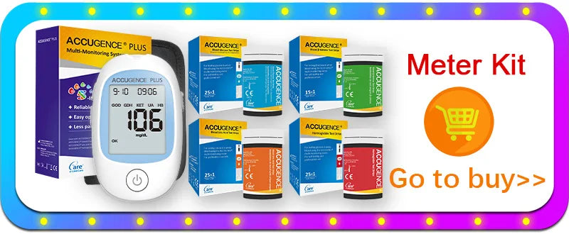 4-in-1 Blood Test Strips for PM800 Meter