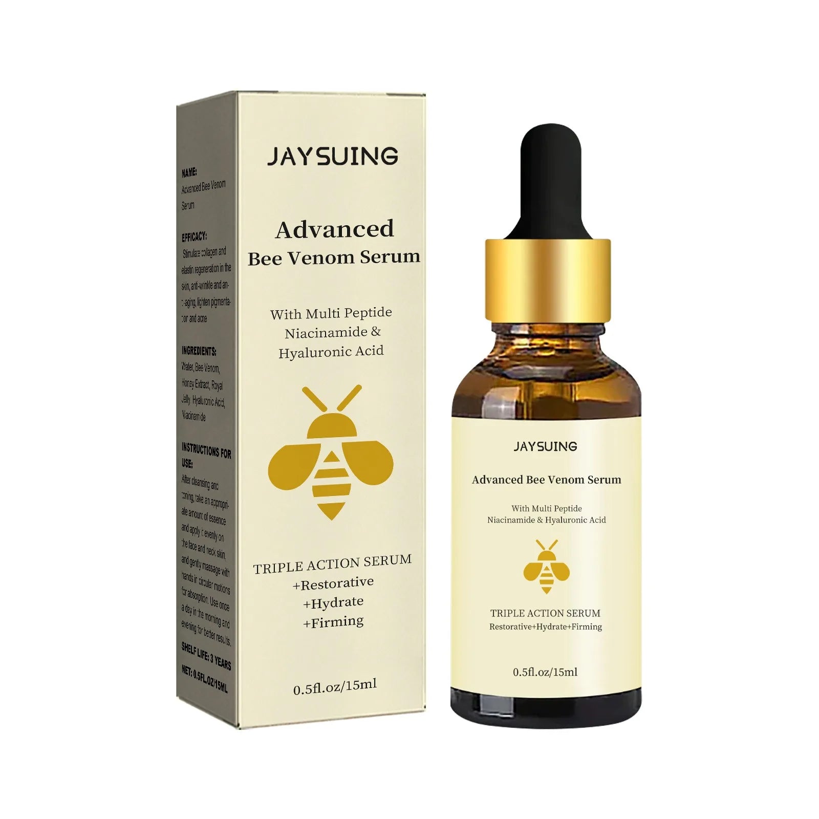 Bee Venom Facial Serum with Hyaluronic Acid