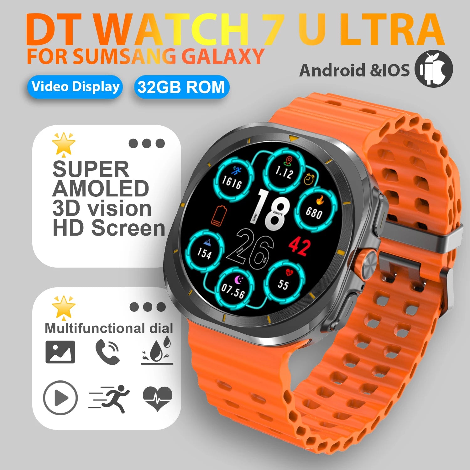 2025 7 Ultra Smartwatch