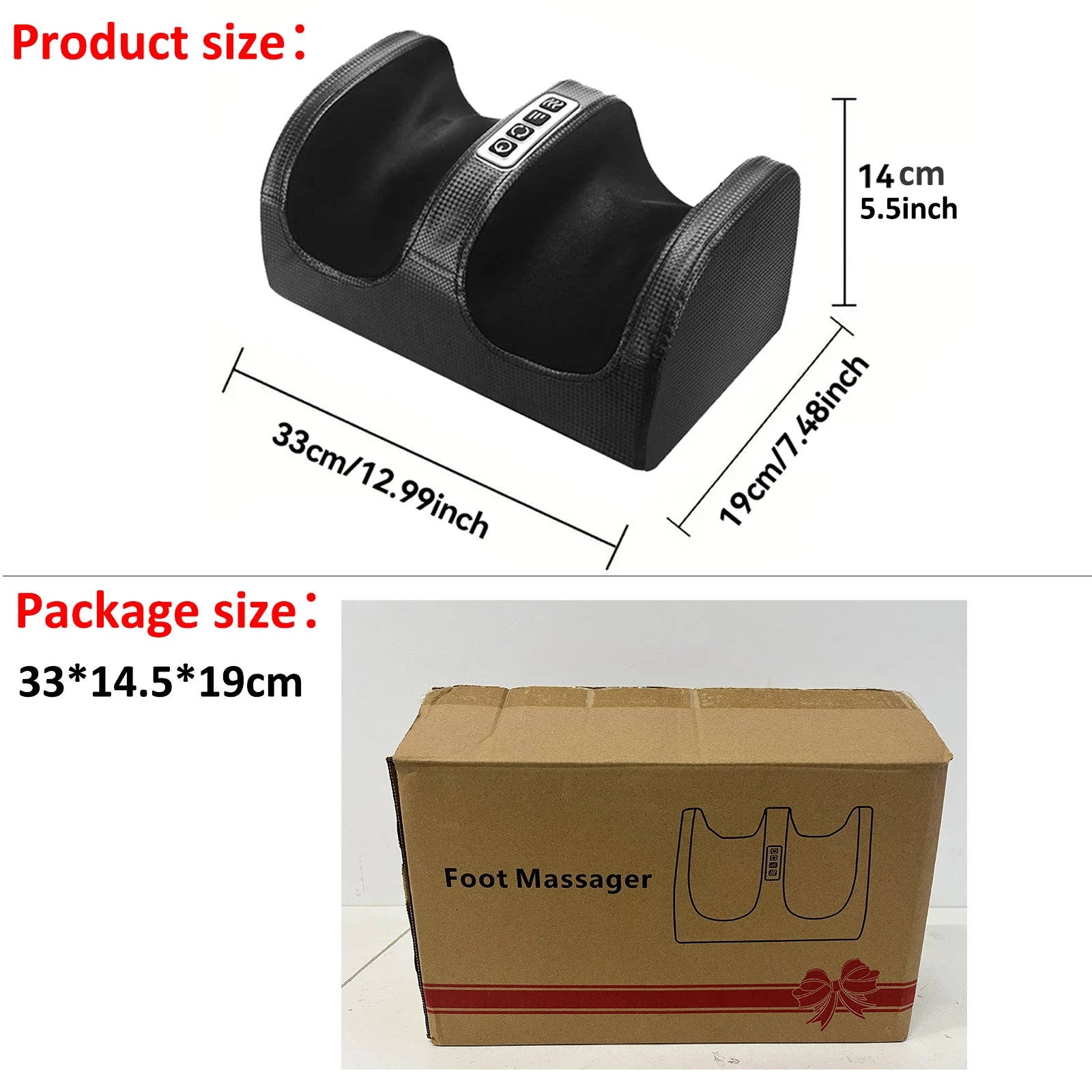 Electric Shiatsu Foot Massager with Heat