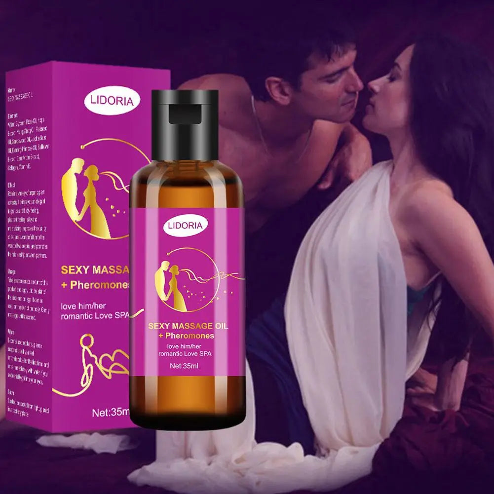 Romantic Rose Pheromone Massage Oil