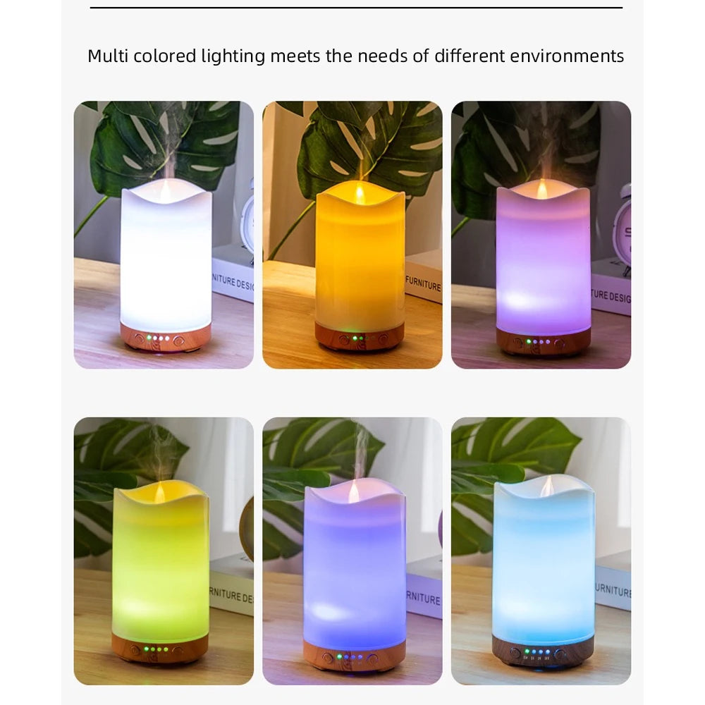 7-Color LED Humidifier & Aromatherapy Diffuser