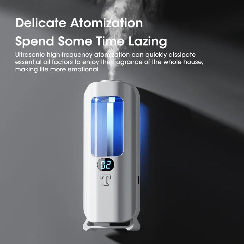 Rechargeable Essential Oil Diffuser – 5 Mode Aroma Diffuser for Home, Car, or Room Fragrance