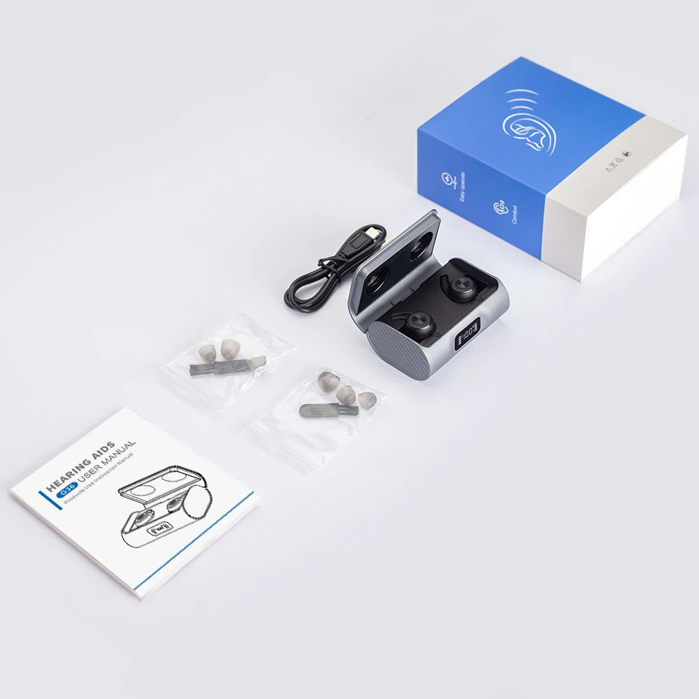 Rechargeable Bluetooth Hearing Aid Device