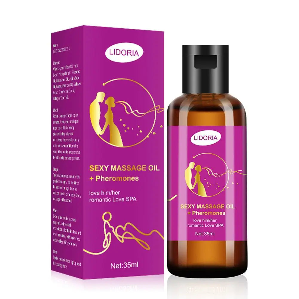 Romantic Rose Pheromone Massage Oil