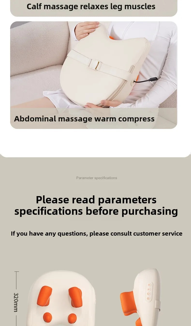 Wireless Shiatsu Massage Pillow with Heat