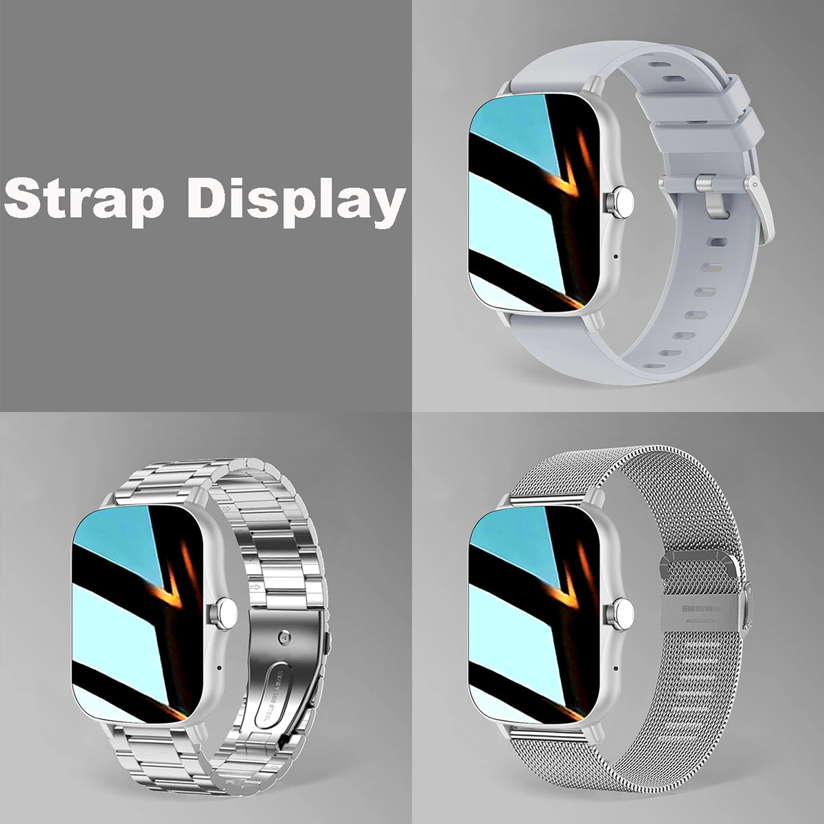 2025 Smart Watch 2.01” AMOLED Full Touch Screen