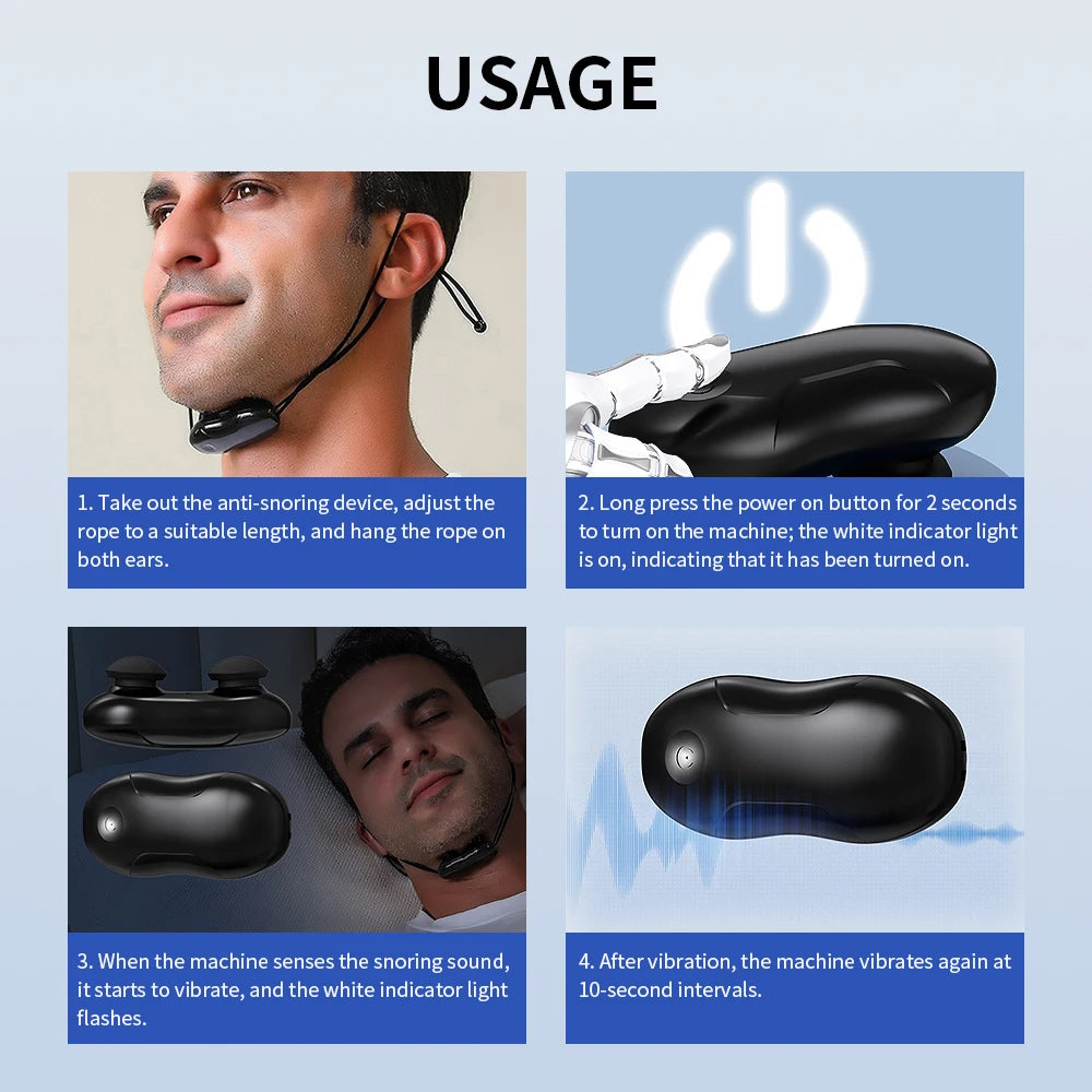 USB Rechargeable Anti-Snoring Device