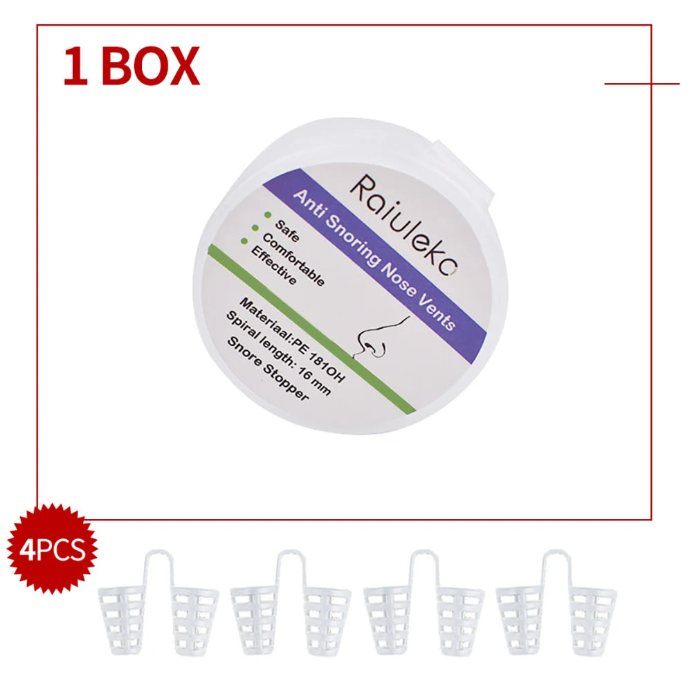 3/4PCS Professional Anti-Snoring Devices Set