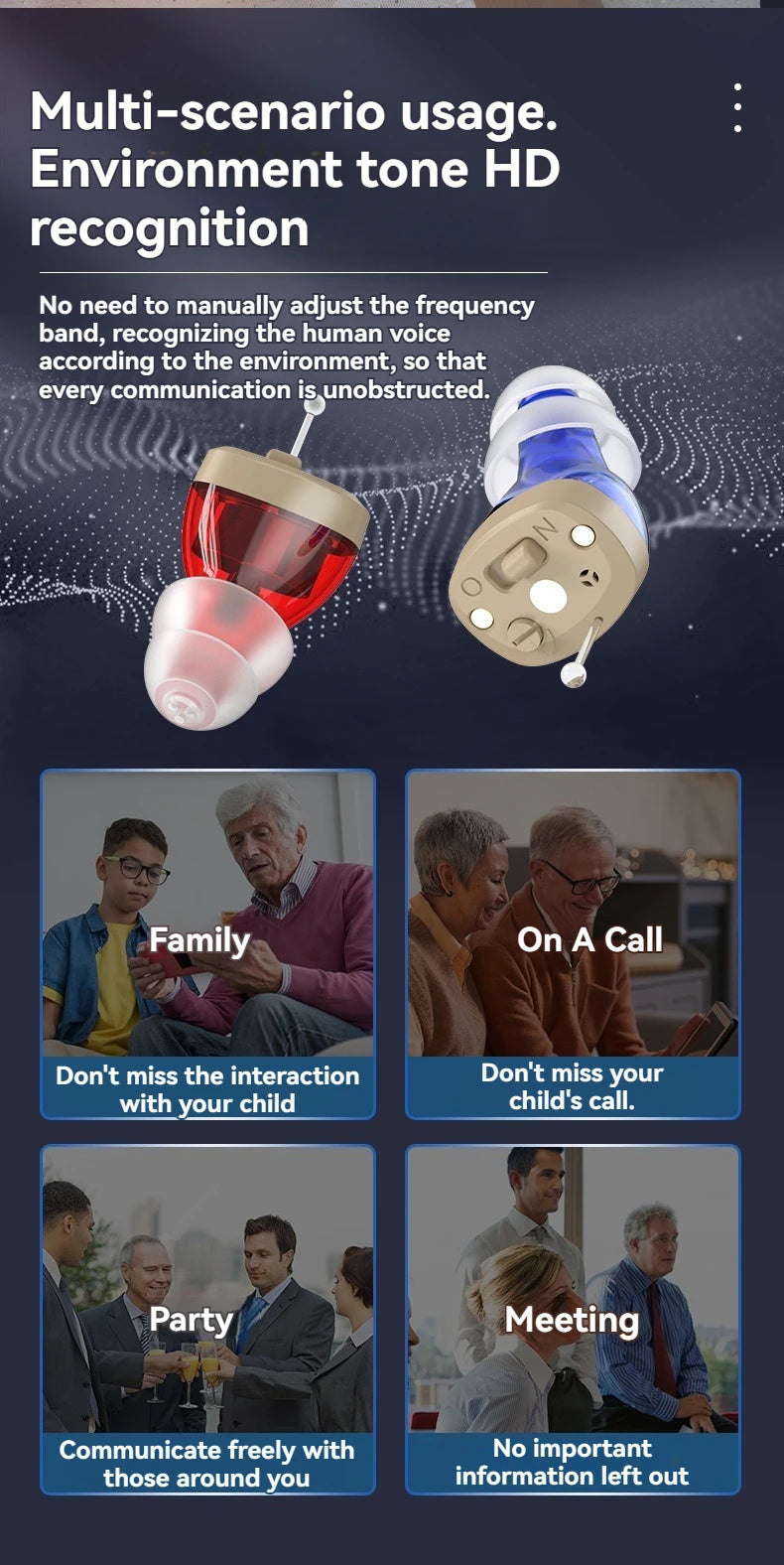 ITE Rechargeable Digital Hearing Aid