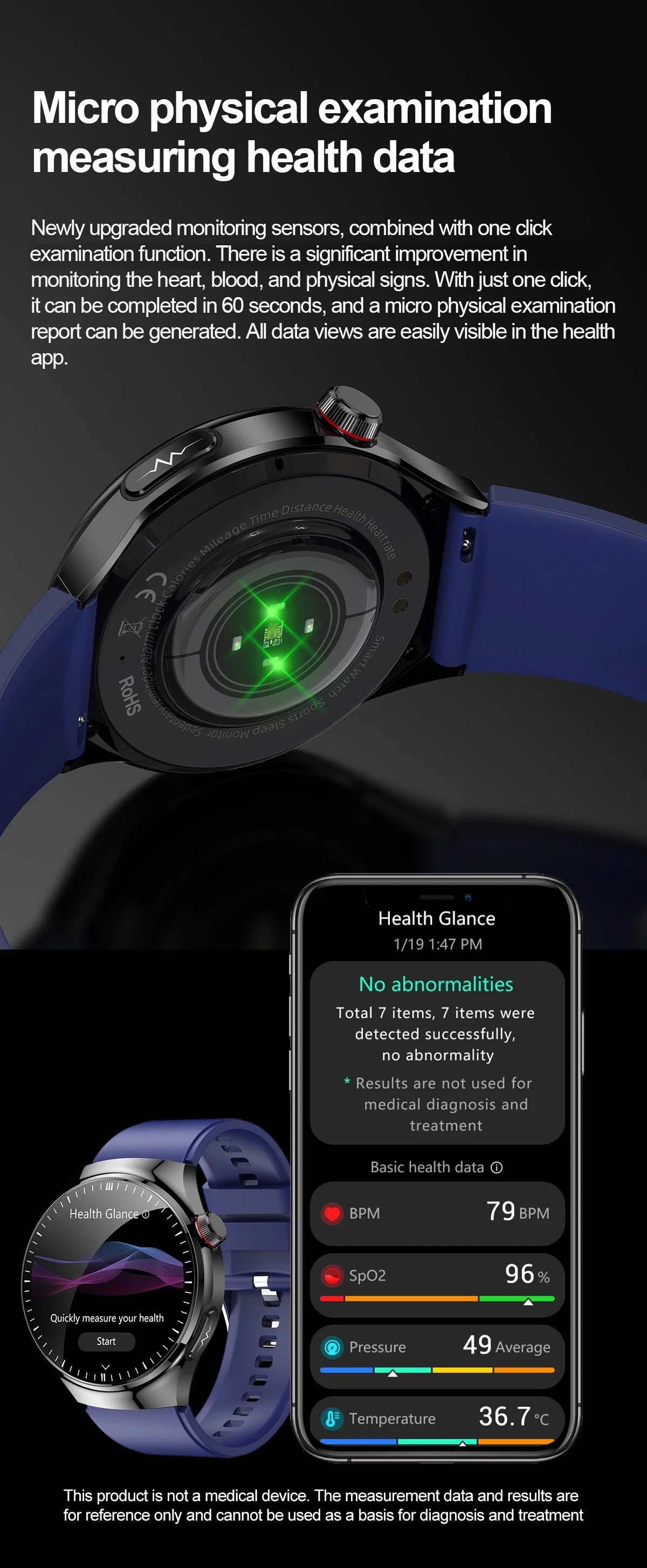 2025 Nursing-Grade Smartwatch
