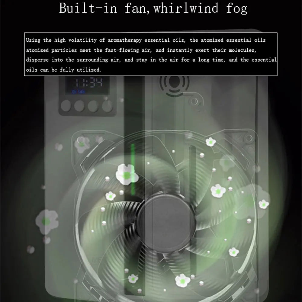 Wall-Mounted Scent Machine Aroma Diffuser 160ml