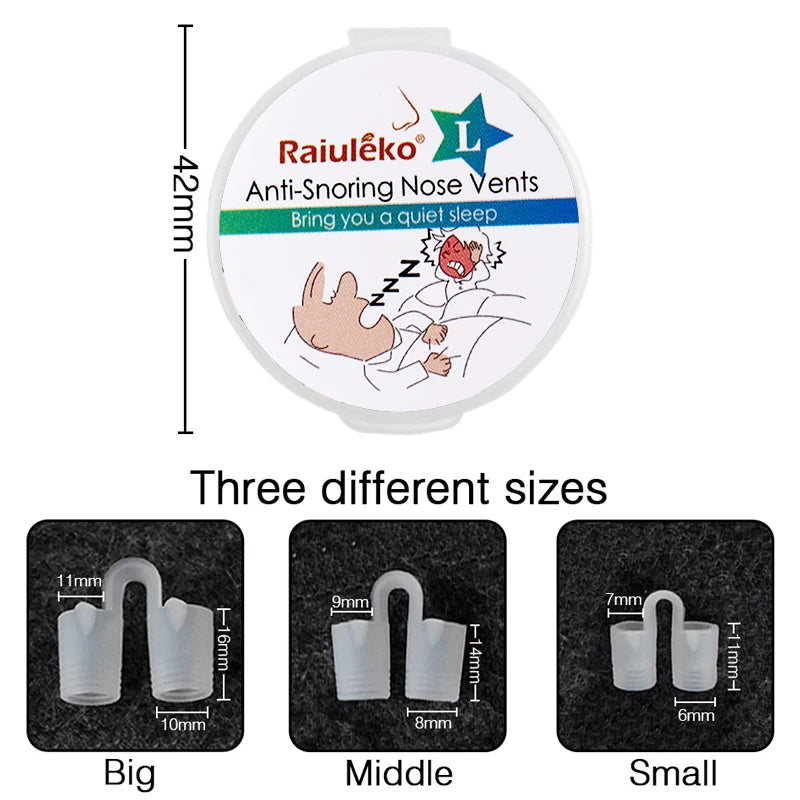 3/4PCS Professional Anti-Snoring Devices Set