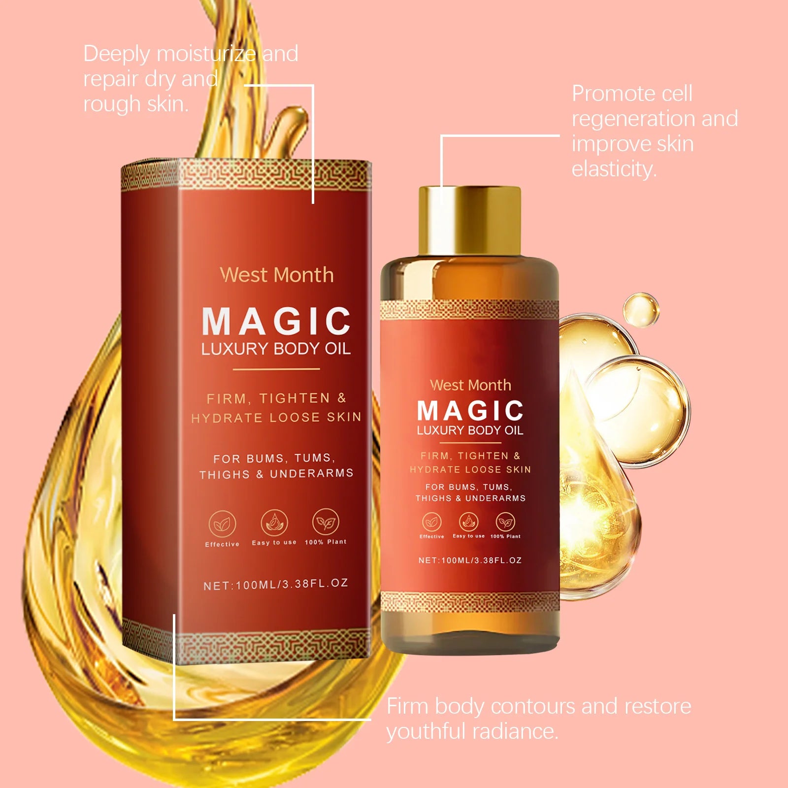 Luxury Moisturizing & Firming Body Oil