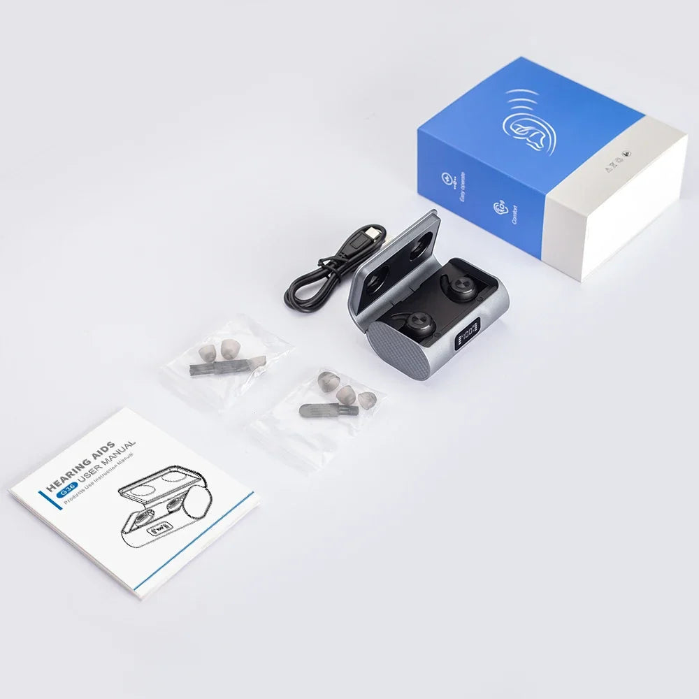 Rechargeable Bluetooth Hearing Aid Device