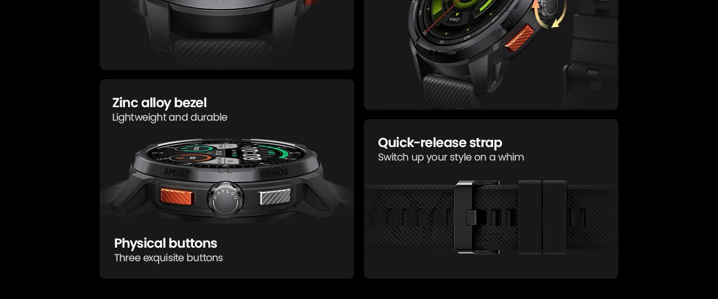 HAYLOU Solar Ultra GPS Smartwatch