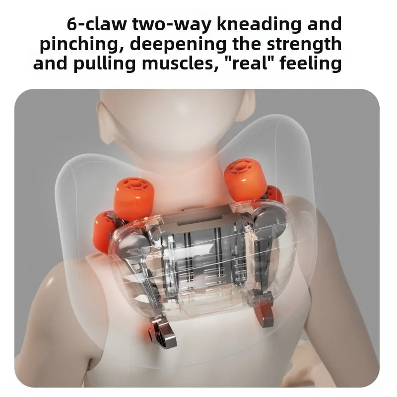 Wireless Shiatsu Massage Pillow with Heat