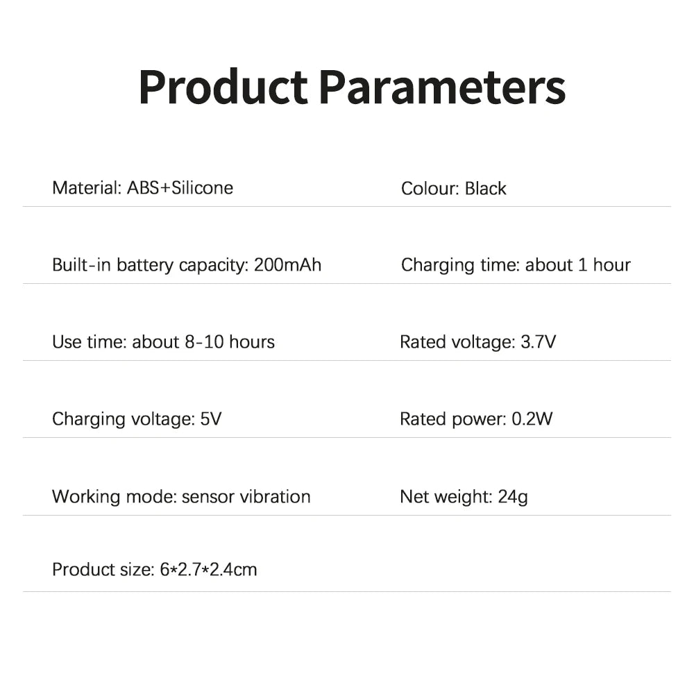 USB Rechargeable Anti-Snoring Device