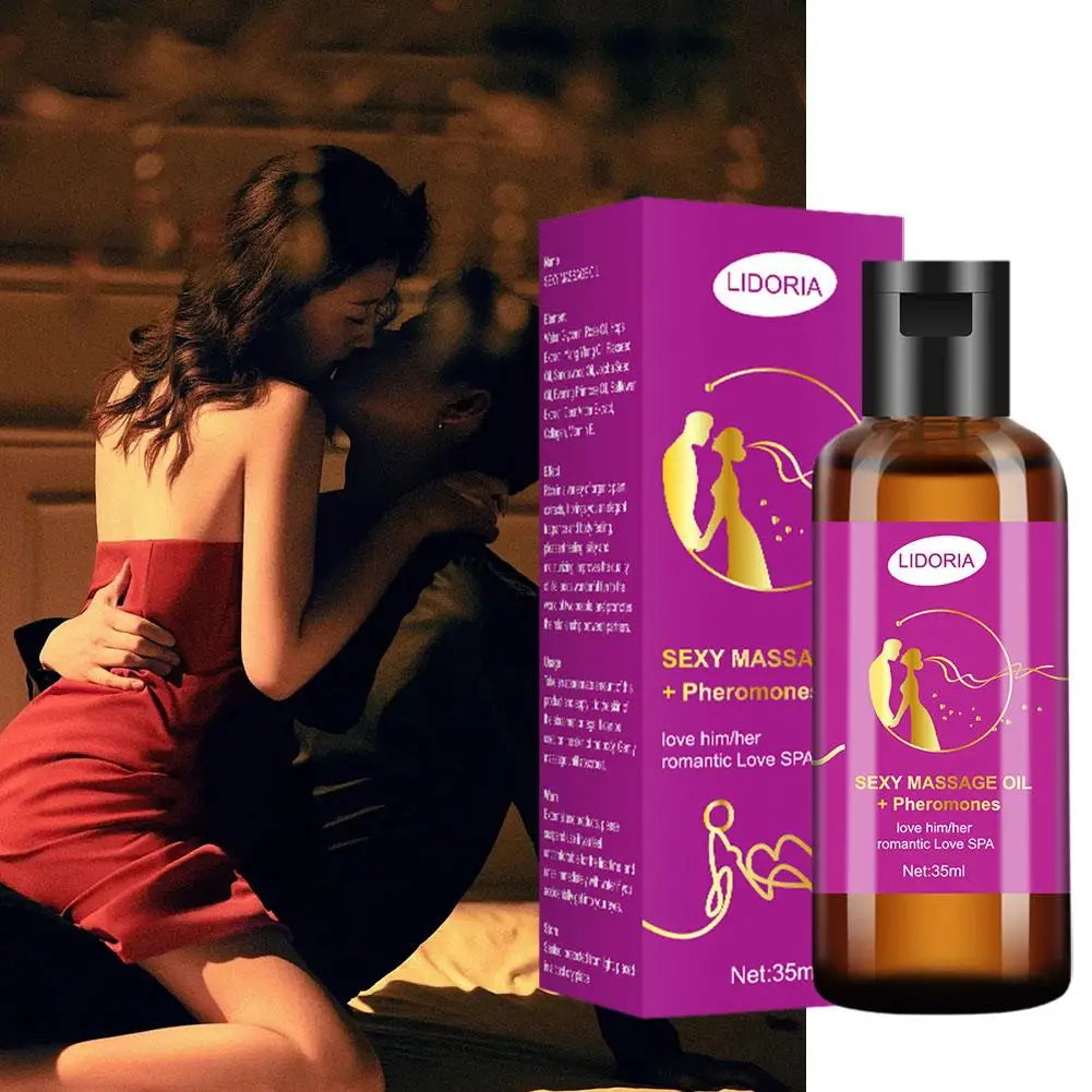 Romantic Rose Pheromone Massage Oil