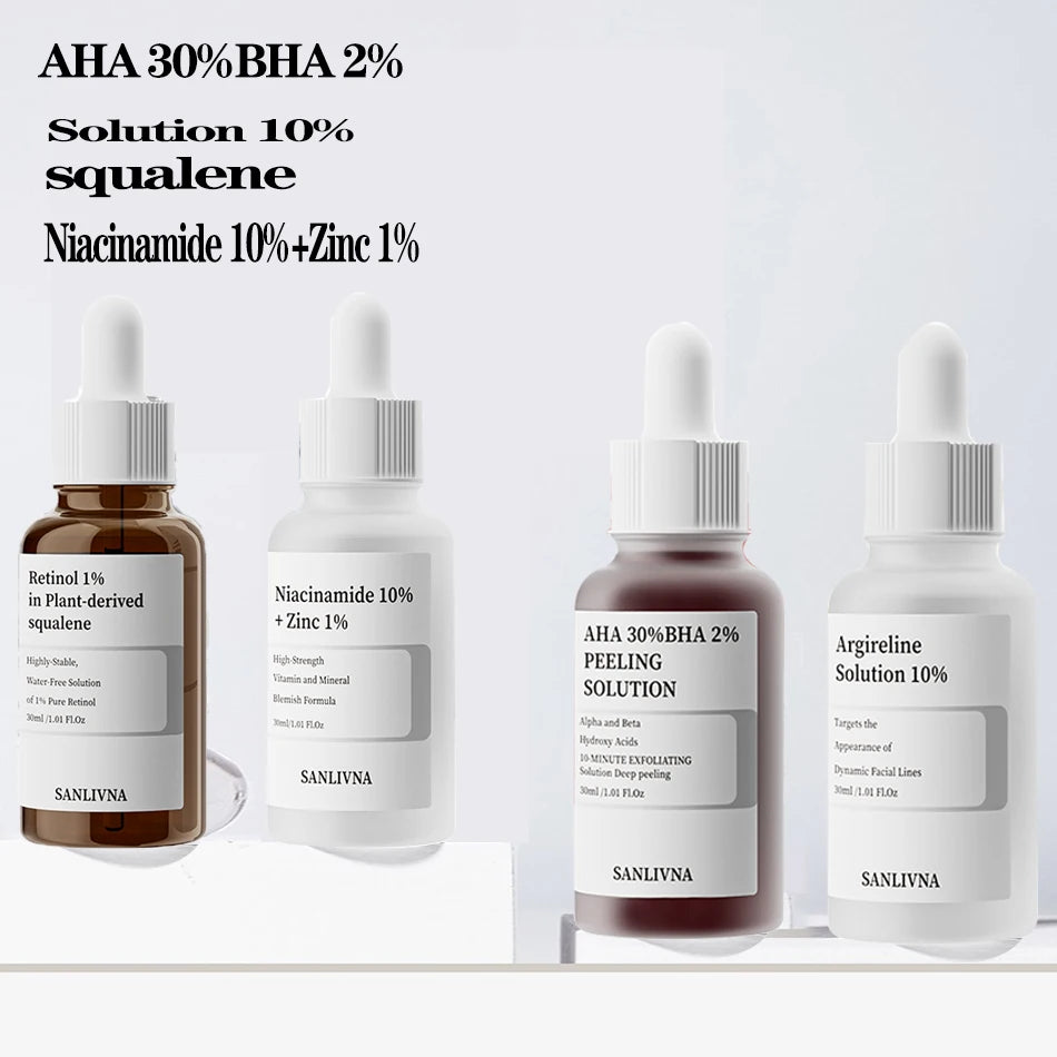 AHA BHA Exfoliating & Niacinamide Serum Set