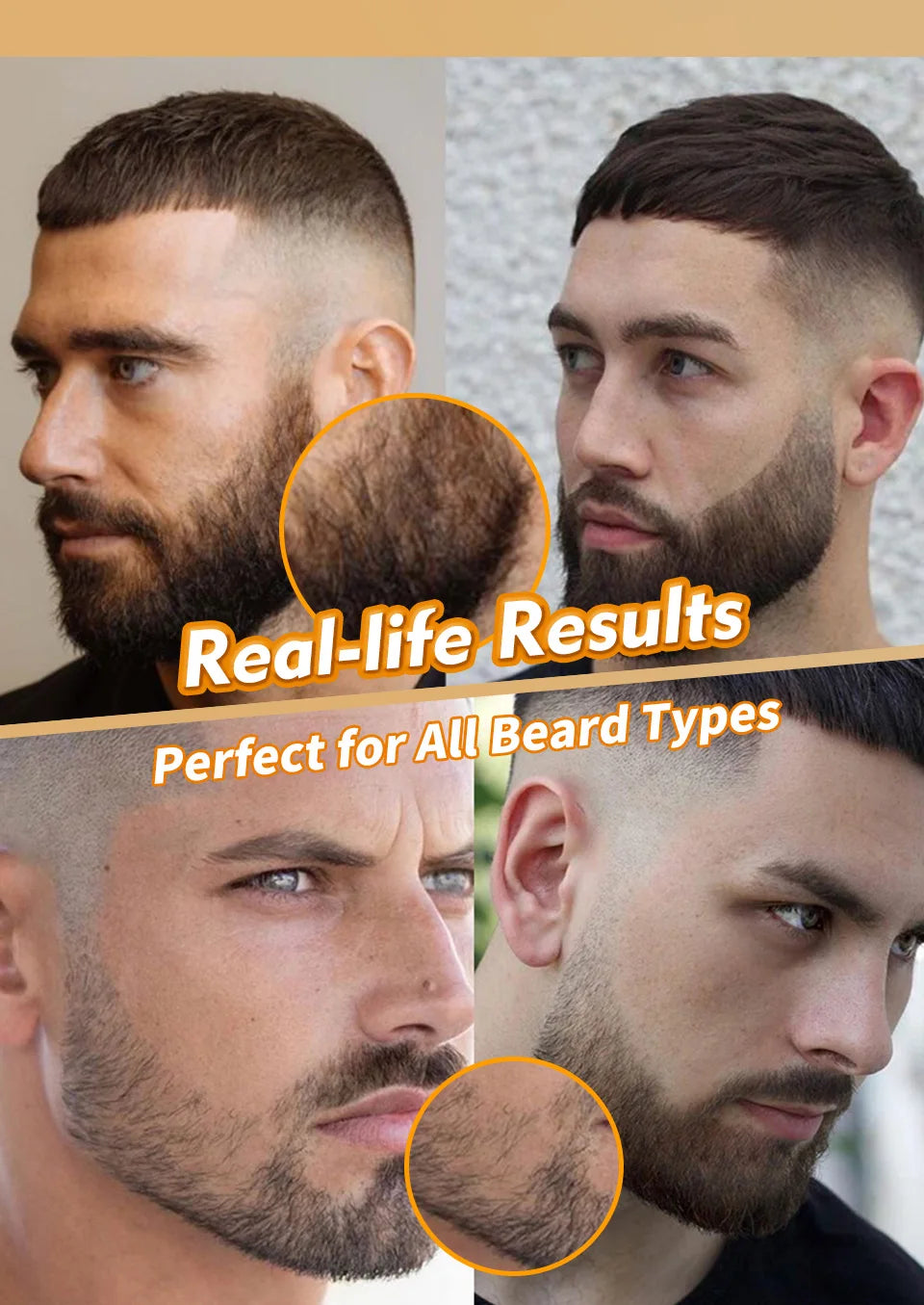 Waterproof Beard Filler Pen for Men