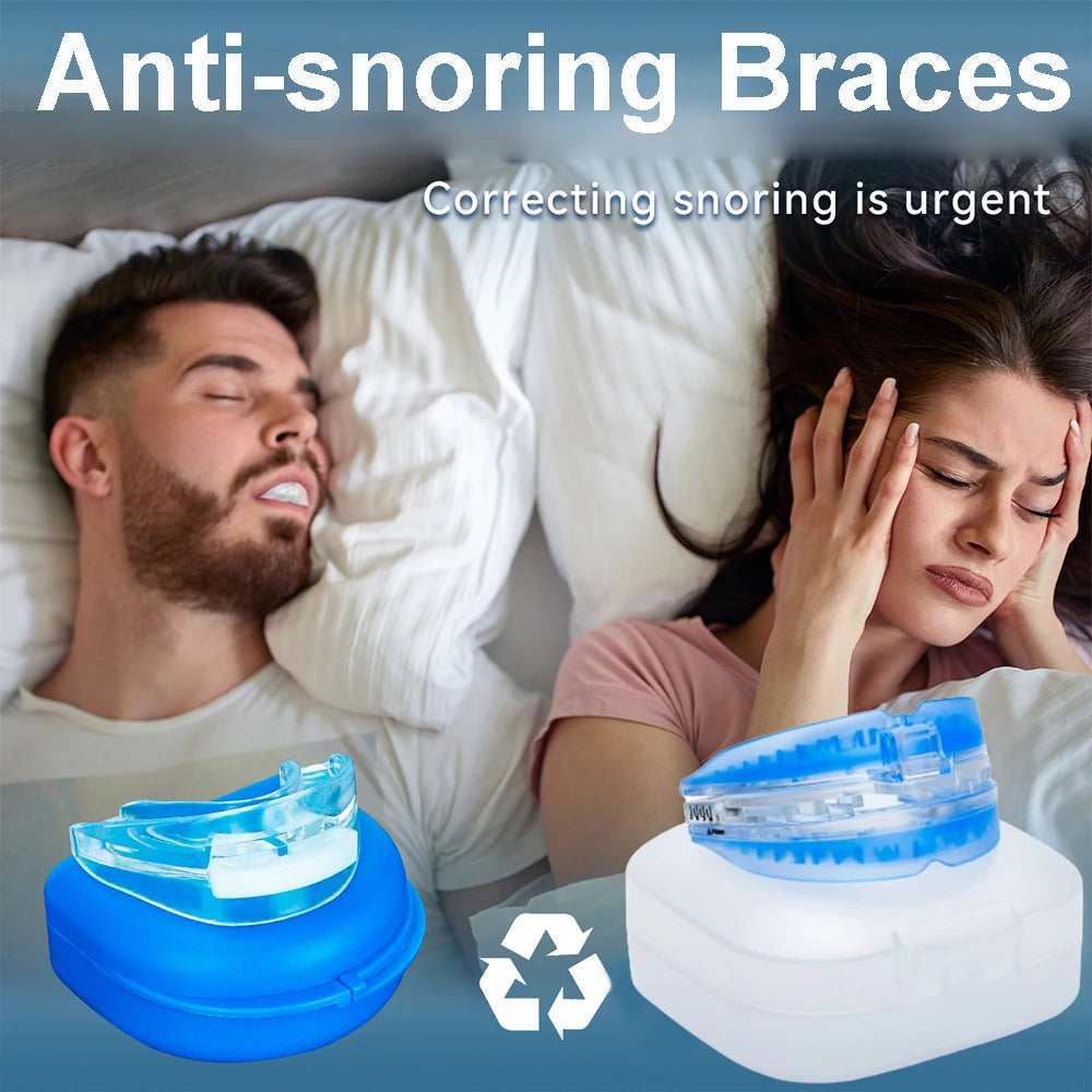 Stop Snoring & Bruxism Silicone Mouth Guard