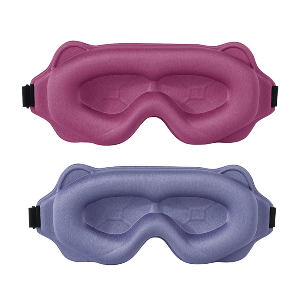 3D Sleeping Mask – Breathable Eye Mask for Travel & Home