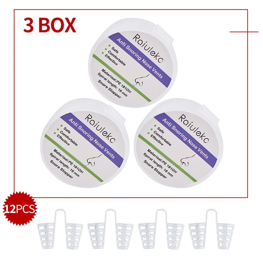 3/4PCS Professional Anti-Snoring Devices Set