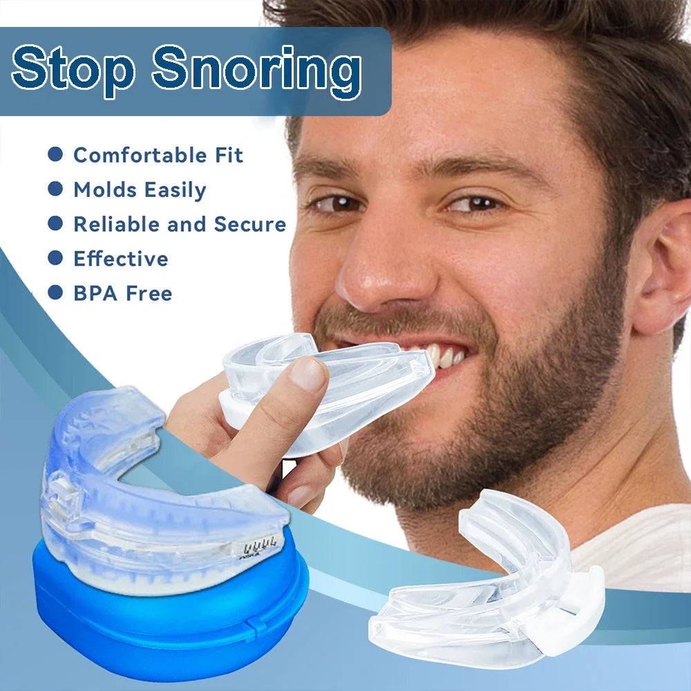 Stop Snoring & Bruxism Silicone Mouth Guard