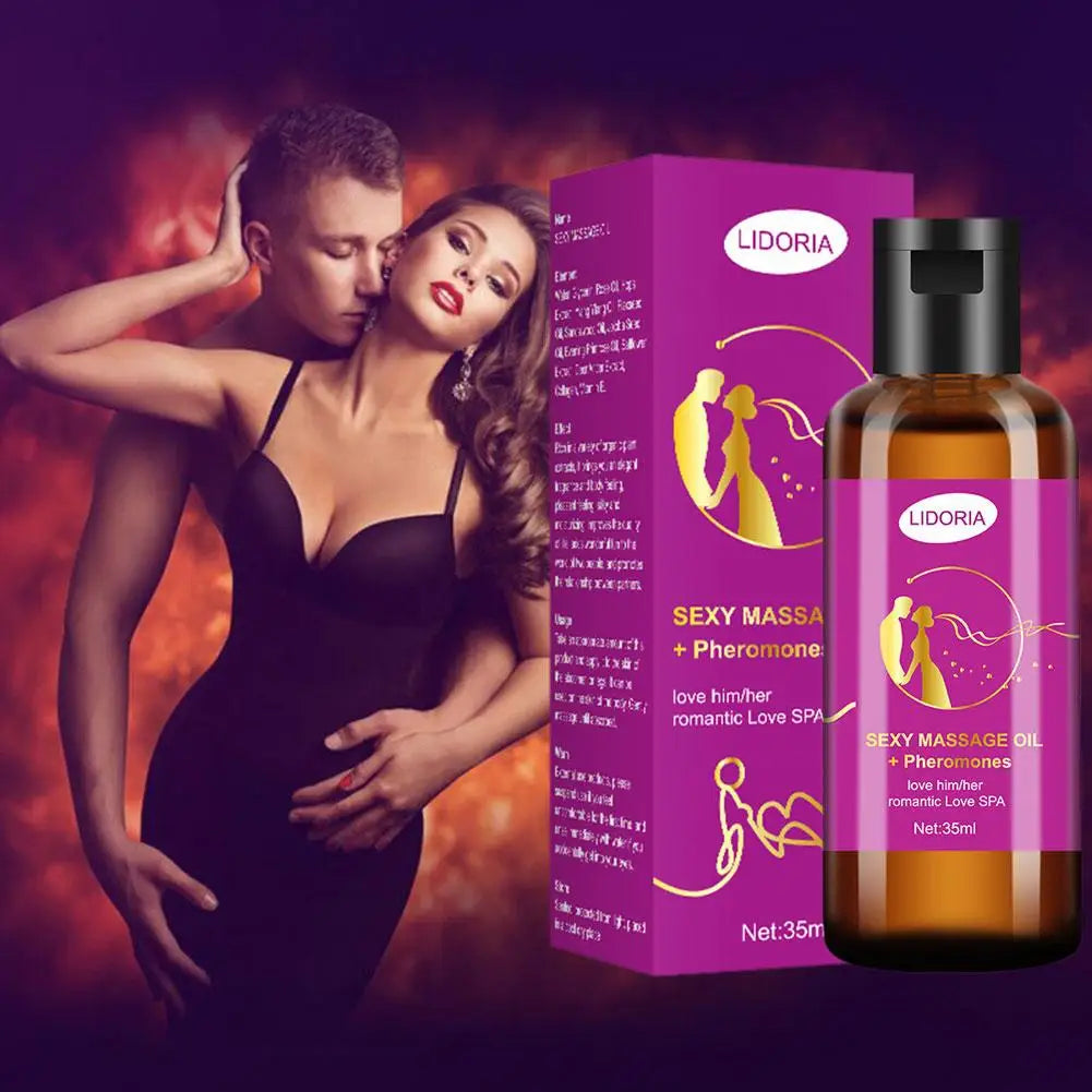 Romantic Rose Pheromone Massage Oil