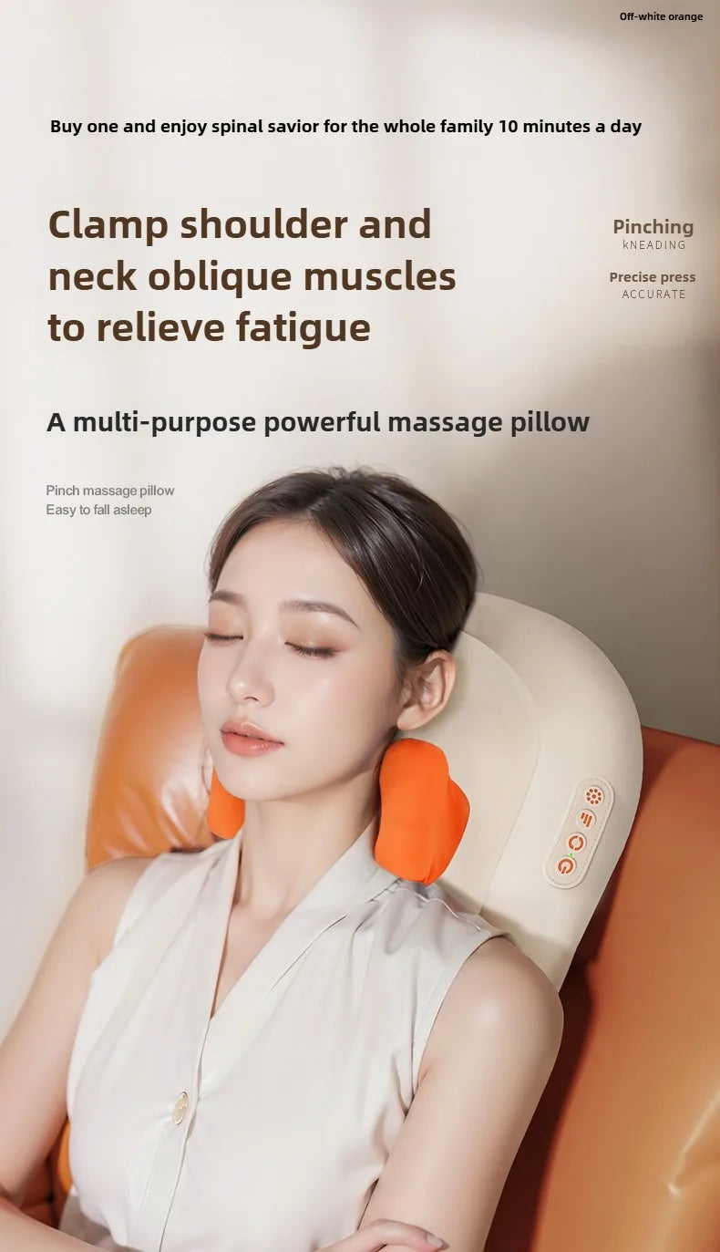 Wireless Shiatsu Massage Pillow with Heat