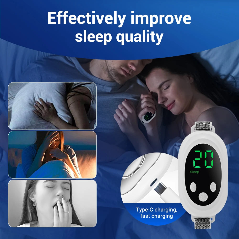 Microcurrent EMS Sleep Aid Device