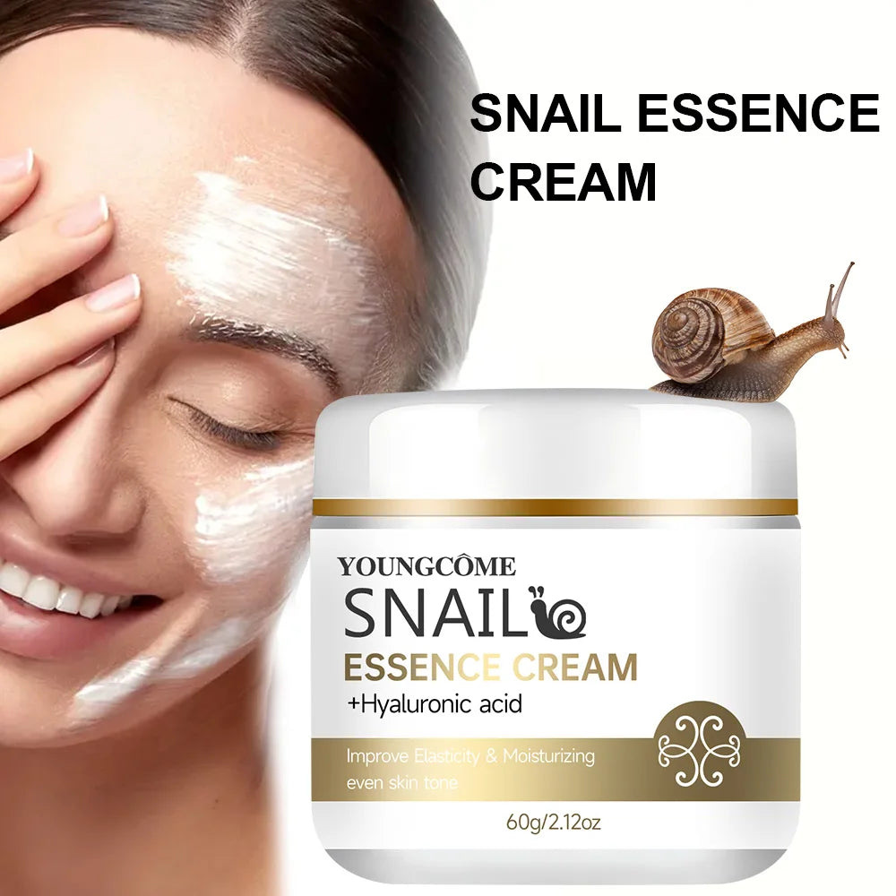 Snail Essence Cream with Hyaluronic Acid & Retinol