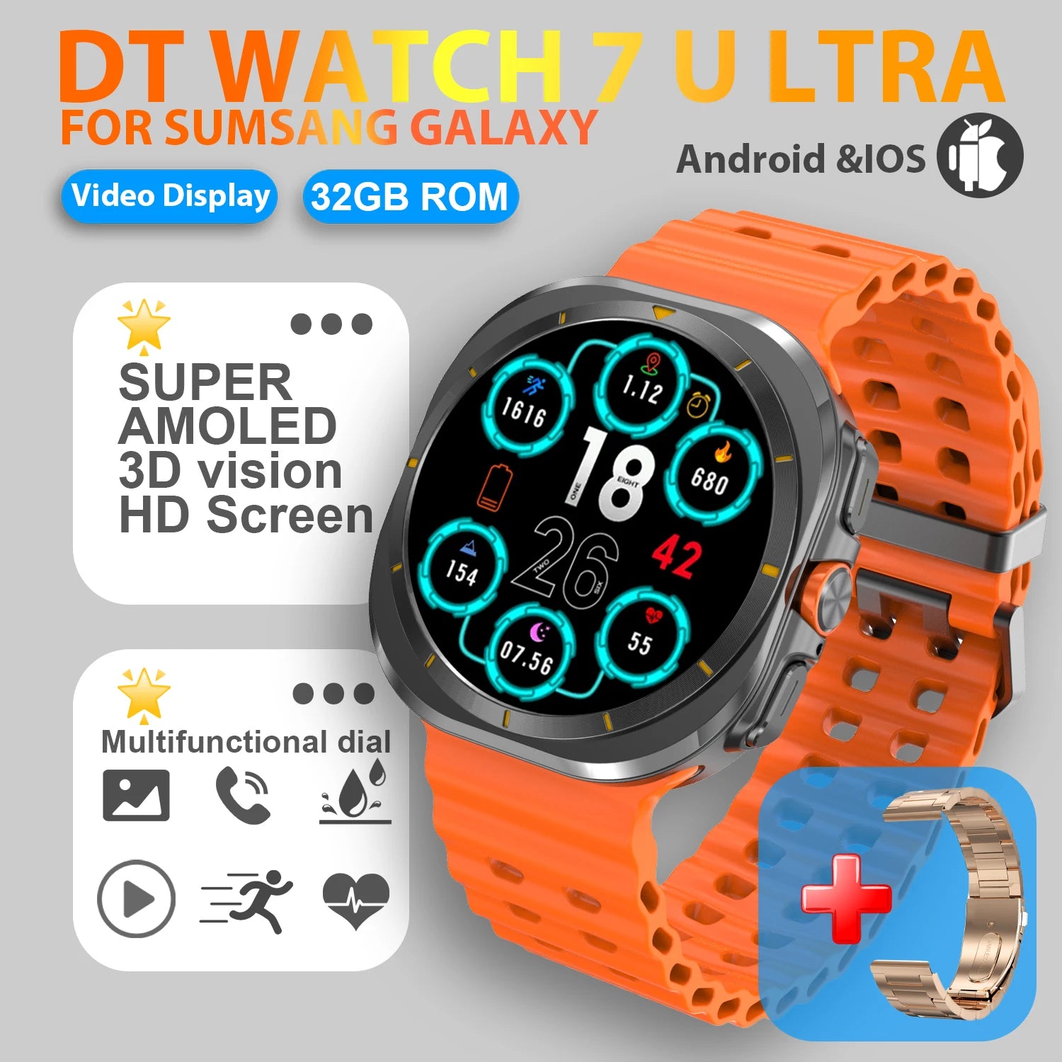 2025 7 Ultra Smartwatch