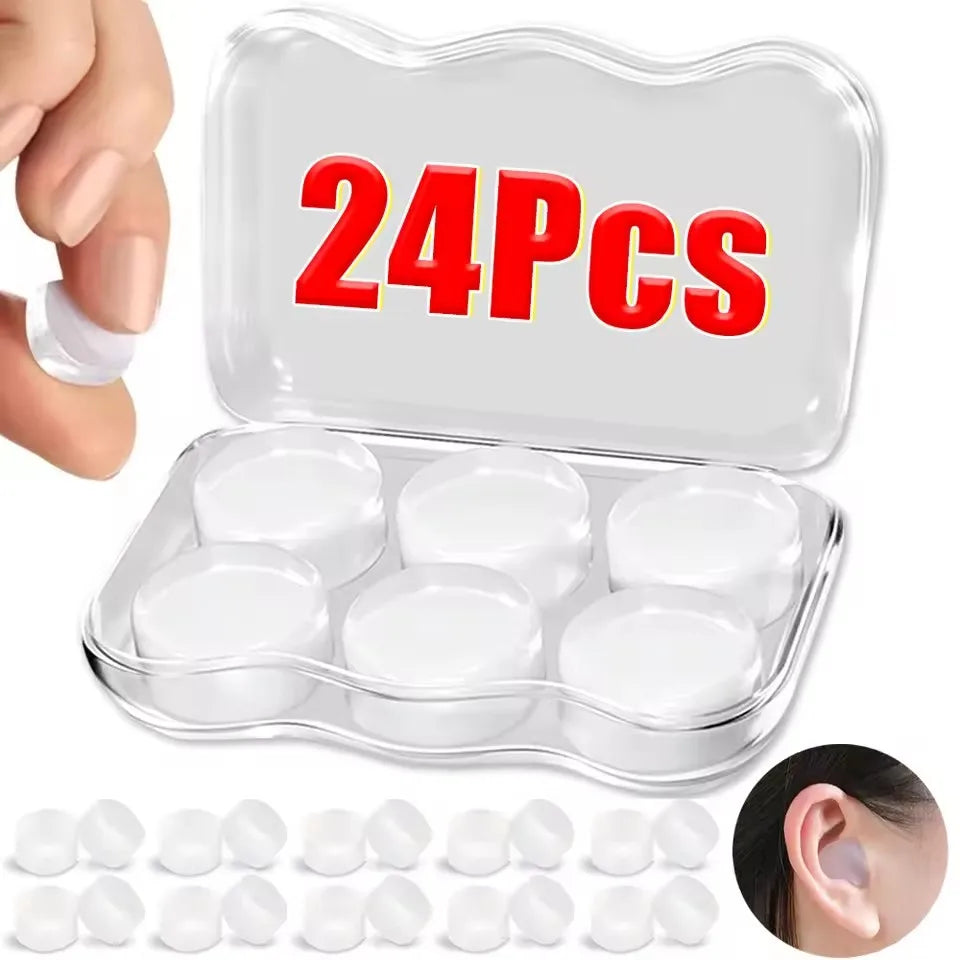Soft Silicone Reusable Ear Plugs